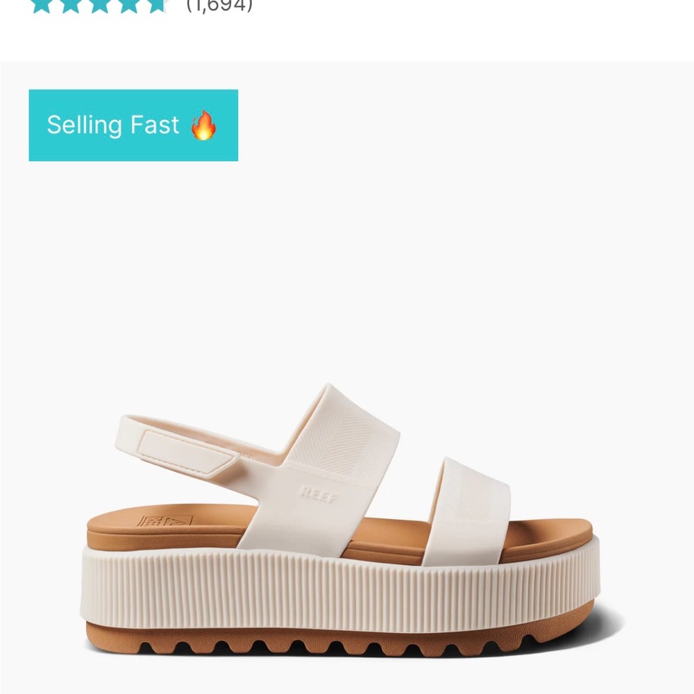 Reef Water Vista Higher Platform Sandals